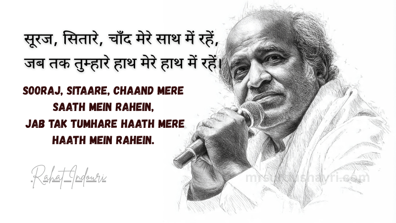 Rahat Indouri Shayari, Rahat Indori Poetry